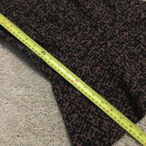 Y2K Abstract Print Sleeveless Peplum Top - Picture 15 of 15